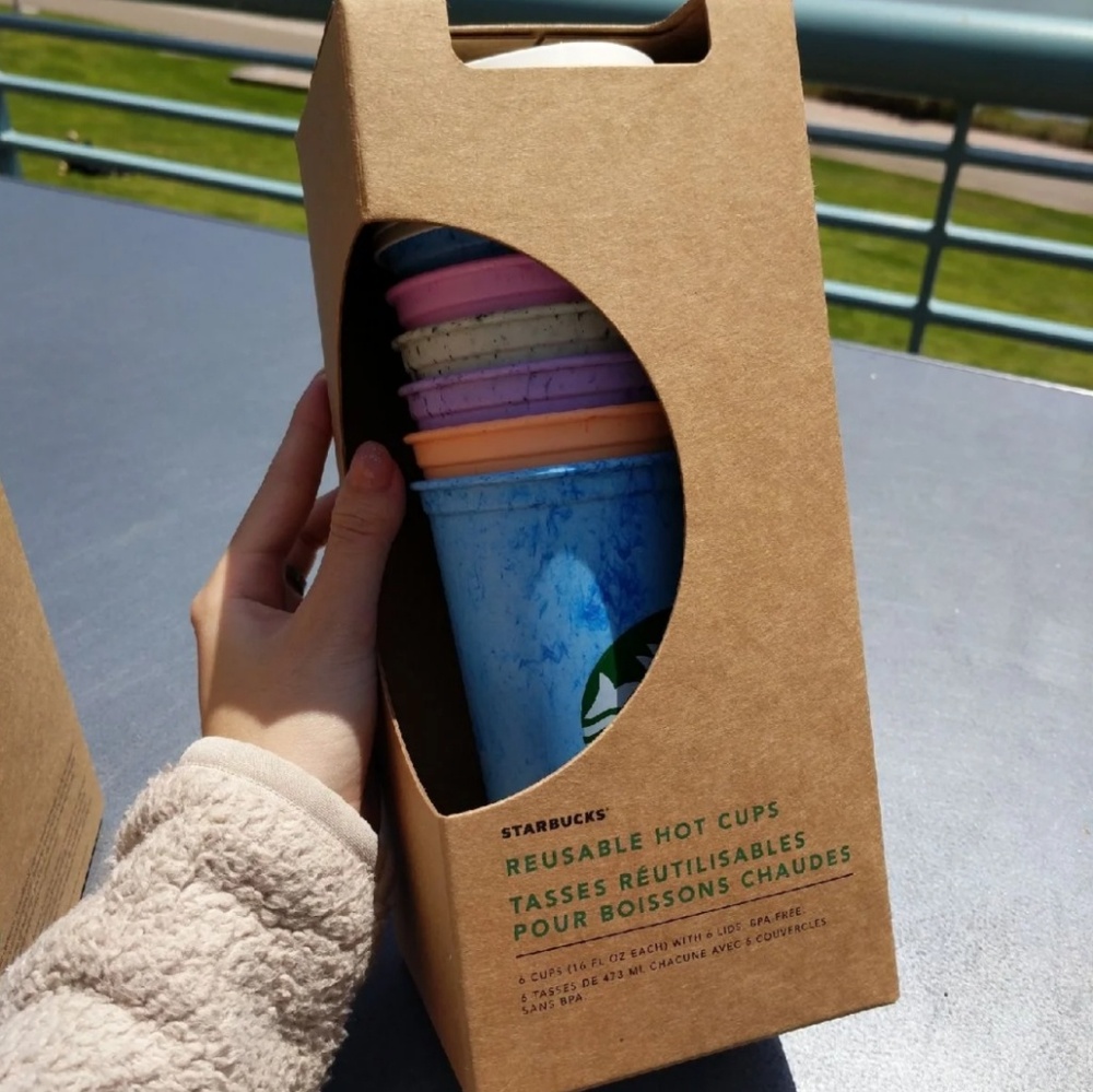 Starbucks reusable hot cups